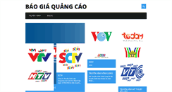Desktop Screenshot of baogiaquangcao.com